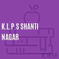 K.L.P.S Shanti Nagar Primary School Logo