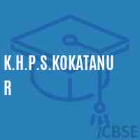 K.H.P.S.Kokatanur Middle School Logo