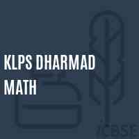 Klps Dharmad Math Primary School Logo