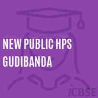 New Public Hps Gudibanda Middle School Logo