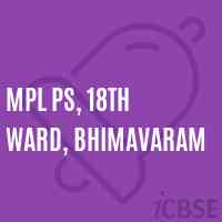 Mpl Ps, 18Th Ward, Bhimavaram Primary School Logo