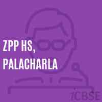 Zpp Hs, Palacharla Secondary School Logo