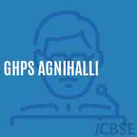 Ghps Agnihalli Middle School Logo