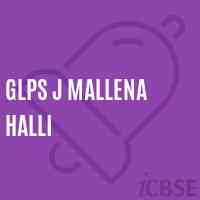 Glps J Mallena Halli Primary School Logo
