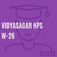 Vidyasagar Hps W-26 Middle School Logo