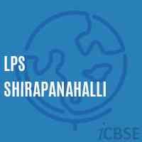 Lps Shirapanahalli Primary School Logo