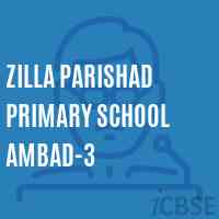 Zilla Parishad Primary School Ambad-3 Logo
