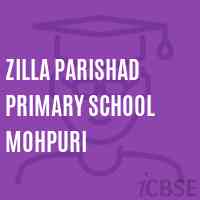 Zilla Parishad Primary School Mohpuri Logo