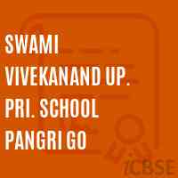 Swami Vivekanand Up. Pri. School Pangri Go Logo