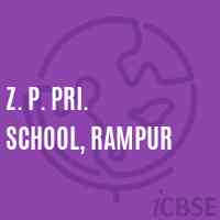 Z. P. Pri. School, Rampur Logo