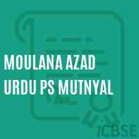 Moulana Azad Urdu Ps Mutnyal Primary School Logo