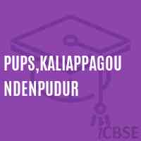 Pups,Kaliappagoundenpudur Primary School Logo