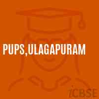 Pups,Ulagapuram Primary School Logo