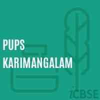 Pups Karimangalam Primary School Logo