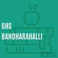Ghs Bandharahalli High School Logo