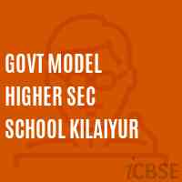 Govt Model Higher Sec school kilaiyur Logo