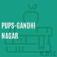 Pups-Gandhi Nagar Primary School Logo