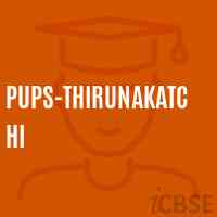 Pups-Thirunakatchi Primary School Logo
