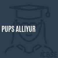 Pups Alliyur Primary School Logo