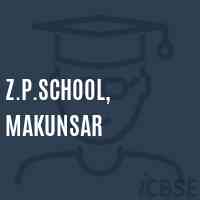 Z.P.School, Makunsar Logo