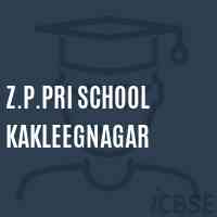 Z.P.Pri School Kakleegnagar Logo