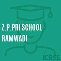 Z.P.Pri School Ramwadi Logo