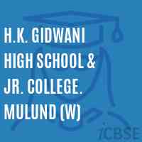 H.K. Gidwani High School & Jr. College. Mulund (W) Logo