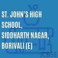St. John'S High School, Siddharth Nagar, Borivali (E) Logo