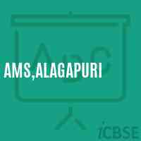 Ams,Alagapuri Middle School Logo