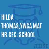 Hilda Thomas,Ywca Mat Hr.Sec. School Logo