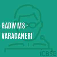 Gadw Ms - Varaganeri Middle School Logo