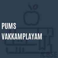 Pums Vakkamplayam Middle School Logo