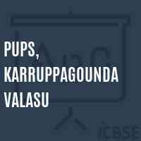Pups, Karruppagounda Valasu Primary School Logo