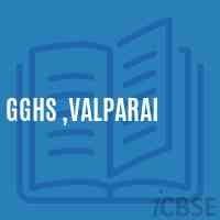 Gghs ,Valparai High School Logo