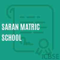 Saran Matric School Logo