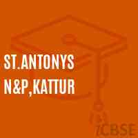 St.Antonys N&p,Kattur Primary School Logo