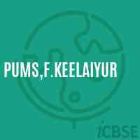 Pums,F.Keelaiyur Middle School Logo