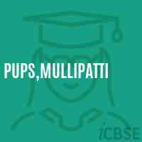 Pups,Mullipatti Primary School Logo