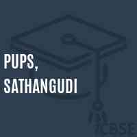 Pups, Sathangudi Primary School Logo