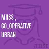 Mhss , Co_Operative Urban High School Logo