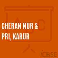 Cheran Nur & Pri, Karur Primary School Logo