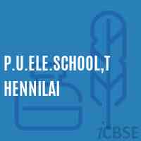 P.U.Ele.School,Thennilai Logo