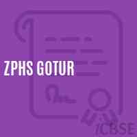 Zphs Gotur Secondary School Logo