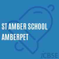 St Amber School Amberpet Logo