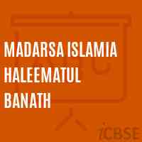 Madarsa Islamia Haleematul Banath Primary School Logo