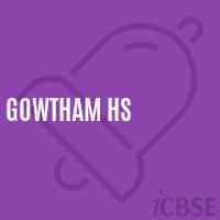 Gowtham Hs Secondary School Logo