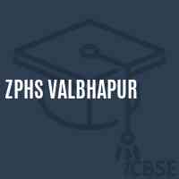 Zphs Valbhapur Secondary School Logo