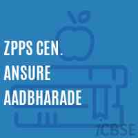 Zpps Cen. Ansure Aadbharade Middle School Logo