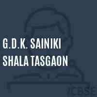 G.D.K. Sainiki Shala Tasgaon High School Logo