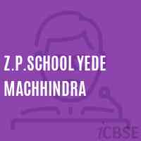 Z.P.School Yede Machhindra Logo